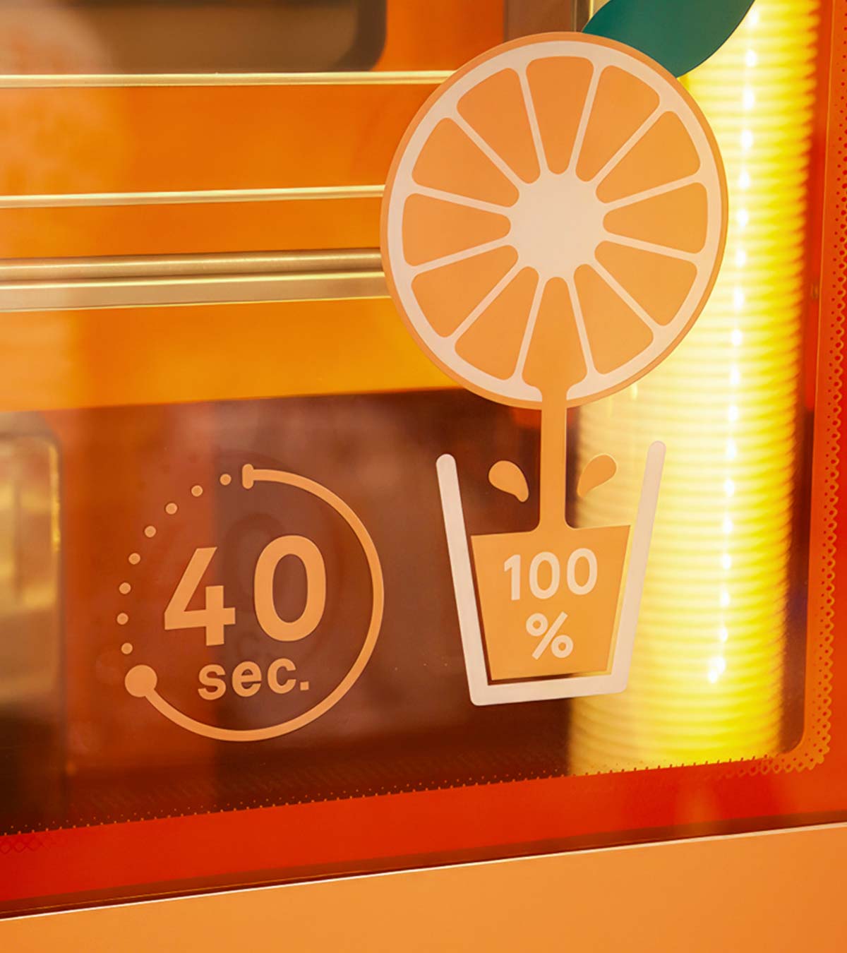Feed ME Orange vending machine picture