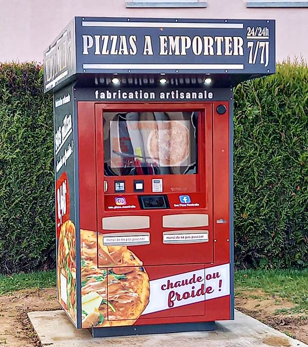 Feed ME Pizza vending machine picture