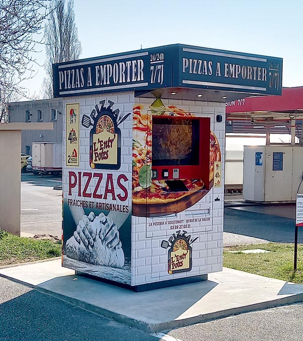 Feed ME Pizza vending machine picture